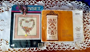 Tree of Life Cross Stitch Kit Wall Hanging OR Mother's Hand and Kit - Picture 1 of 5