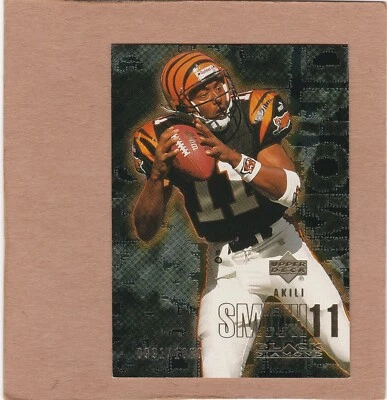 2000 Upper Deck Black Diamond Gold 0991/1000 #24 Akili Smith....EX+ - Image 1 of 2