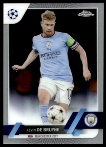 2022 Topps Chrome UEFA Club Competitions Kevin De Bruyne A67 Manchester City #33 - Picture 1 of 2