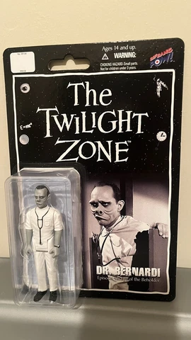The Twilight Zone Bif Bang Pow Dr. Benardi Figure Cover