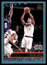 2001-02 Topps Raja Bell Rookie Philadelphia 76ers #164