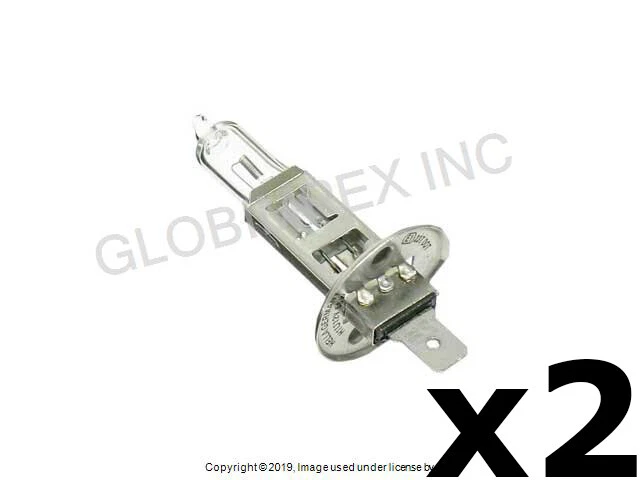Audi Bulb (12V - 55W) Halogen H1 Headlight / Fog Light HELLA (2) + Warranty - Image 1 of 1