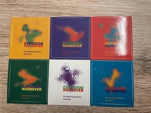 Ansichtskarte, Werbekarte, Aufkleber Expo 2000, Hannover, ungelaufen - Bild 1 von 2