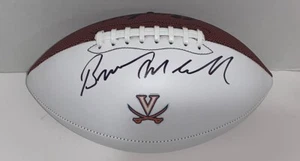 BRONCO MENDENHALL SIGNED FOOTBALL VIRGINIA CAVALIERS AUTOGRAPHED PROOF JSA COA - Picture 1 of 2