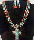 Gorgeous Western Cross Necklace New On Market