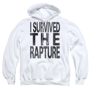 Zombies "I Survived The Rapture" Pullover Sudadera con Capucha o Sudadera Cuello Redondo - Imagen 1 de 6