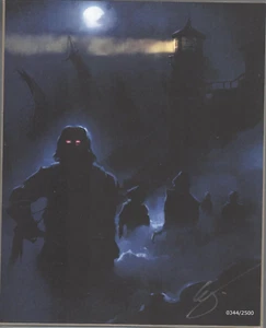 344/2500 THE FOG Stephen King 8x10 ARTIST SIGNED "Geoffrey Ernault" Bam Box Art - Picture 1 of 1
