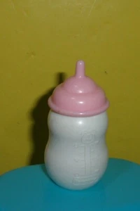 Rosa Top Fisher Price Flasche für kleine Mama Puppen 3" Spielzeug - Bild 1 von 1