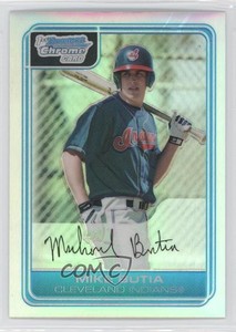 2006 Bowman Chrome Prospects Refractor /500 Mike Butia #BC19