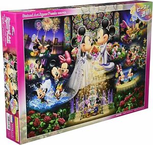 1000 Piece Jigsaw Puzzle Disney Eternal Oath ~ Wedding Dream Stained Art