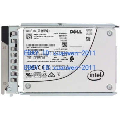 NEW DELL Intel 960GB 2.5" SATA 6G PowerEdge 14Gen 15G 16G R640 R650 Server SSD - Image 1 of 4