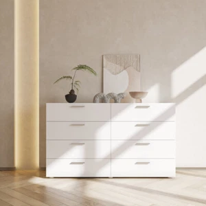 8 Drawer Double Dresser for Bedroom,Wide Storage Cabinet for Living Room Home - Picture 1 of 5