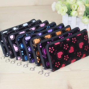 Women Card Holder Wallet Coin Purse Clutch Zipper Leather Small Wristlet Bag US - Picture 1 of 15