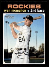 2020 Topps Heritage Base #298 Ryan McMahon - Colorado Rockies
