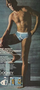 Jim Palmer Jockey Unterwäsche Werbung 1980-87 O21 Auswahl 32 Hall of Fame Baltimore - Bild 1 von 32