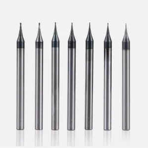 0.1mm-0.9mm micro end mill 2 flute Tungsten Carbide Flat milling cutter HRC68 - Picture 1 of 10