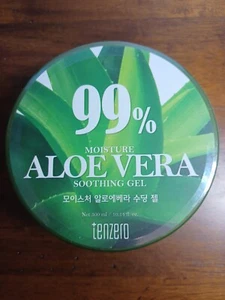 Tenzero Aloe Vera Soothing Gel 99% Pure Moisture For Face And Body 10.14 Fl Oz - Picture 1 of 2