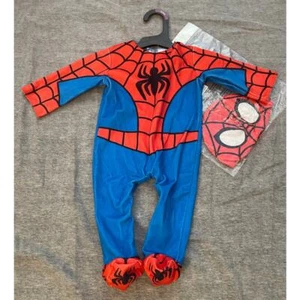 New Marvel Spider Man Baby Boy Size 0-6 Months Costume - Picture 1 of 8
