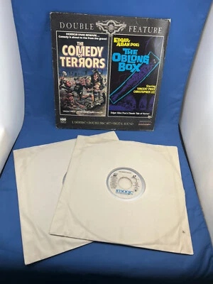 The Comedy or Terrors ~ The Olong Box ~ Double Disc Set ~ 2 Laserdisc Discs ~ LD - Image 1 of 4