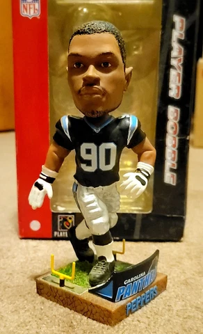 Forever Collectibles JULIUS PEPPERS Carolina Panthers  Bobblehead  #114 of 1500 Cover