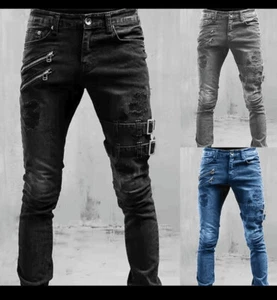 PANTALONI da MOTO ANTI-caduta - Jeans da MOTOCICLISTA comodi ergonomici - Foto 1 di 27