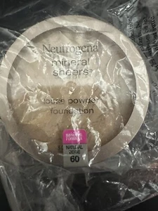 NEUTROGENA MINERAL SHEERS LOOSE POWDER FOUNDATION NATURAL BEIGE 60 NEW - Picture 1 of 2