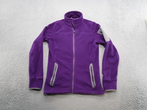 Cabelas Purple Fleece Polartec Full Zip Jacket Women’s Size S Outdoors Camping - Picture 1 of 11
