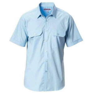 GPI Corporate Short Sleeve Short Sleeve Shirt in Blue - Picture 1 of 4