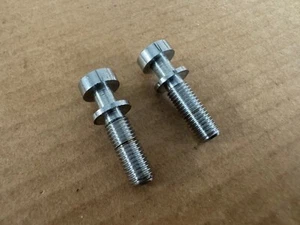 Gibson Vintage 1965 SG Chrome Tailpiece Studs Melody Maker 1966 1967 1968 1969 - Picture 1 of 4