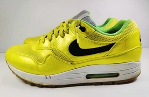 NIKE AIR MAX 1 FB PREMIUM QS - MERCURIAL PACK VNDS - NEO YELLOW LIME SNKRS (12) - Picture 1 of 11