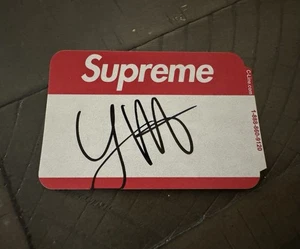 Young M.A Autograph Signed Supreme Badge Rapper Ooouuu - Picture 1 of 1