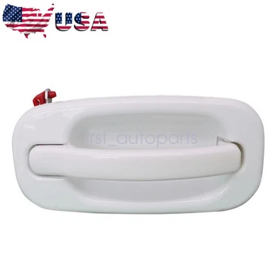 Manija de puerta blanca olímpica delantera derecha para Chevrolet Tahoe GMC Yukon 2000-06 EE. UU. Foto 1 de 4