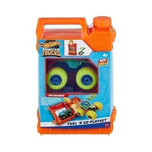 Hot Wheels Monster Trucks Refueling and Starting Track for Gas Canister Toy... - Picture 1 of 6