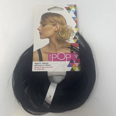 Pop by Hairdo Envoltura Ondulada Cabello Sintético Ébano R2 Tru2Life Respetuoso con el Calor Nuevo Foto 1 de 2