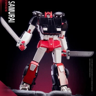 DX9D21B Dark Samurai Sideswipe Transformable Toy Model Action Figure Collectible - Image 1 of 4