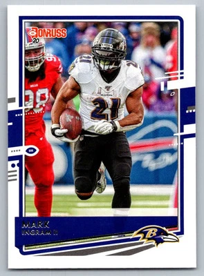 2020 Donruss Mark Ingram II Baltimore Ravens #35 - Image 1 of 2