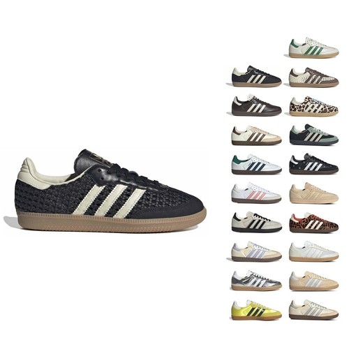 adidas gazelle silver green womens Used Adidas Samba OG Shoes Youth Size 4.5 main image 1