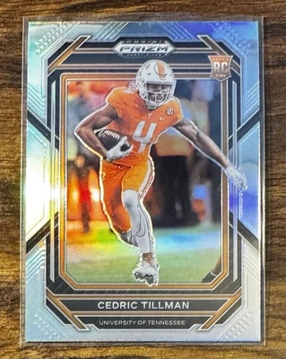 2023 Panini Prizm Draft Picks - Cedric Tillman #144 (RC) - Silver Prizm Parallel - Image 1 of 4