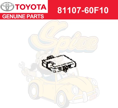 8110760F10 SUBESJUNTO DE ORDENADOR genuino Toyota, control de luz de faro, derecha/izquierda Foto 1 de 1