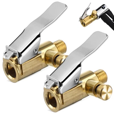  2pcs Tire Chuck Quick Connect Inflator Chuck Locking Air Chuck Tire Inflator - image 1 of 4