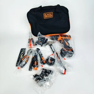 BLACK+DECKER 20V MAX Drill & 59-Piece Home Tool Kit | Compact & Portable - Picture 1 of 13