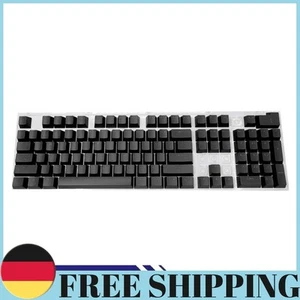 104 szt. Uniwersalna klawiatura mechaniczna Keycaps PC Bakclit Key Cap Zestaw (czarny) - Zdjęcie 1 z 10