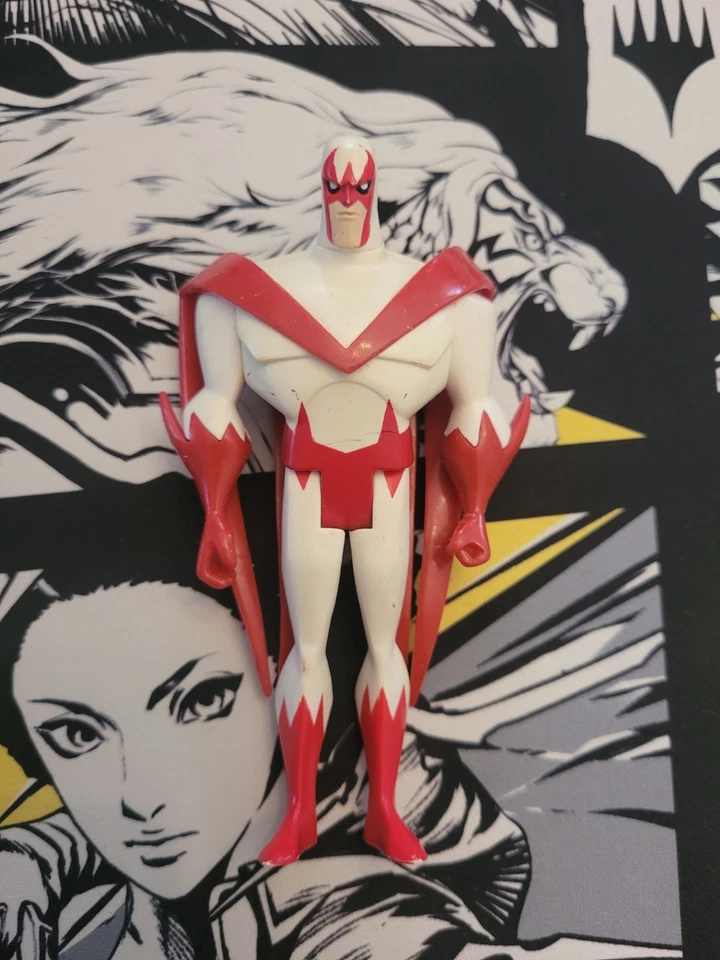 Figura de acción Justice League Unlimited Hawk DC Universe Mattel - 4,75" Foto 1 de 4