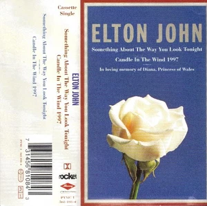 Elton John - Something About The Way You Look Tonight / Candle In The Wind 1997 - Picture 1 of 2