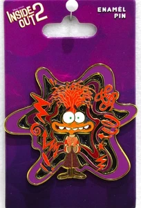 Disney Pixar Inside Out 2 Anxiety Stained Glass Pin - Picture 1 of 2