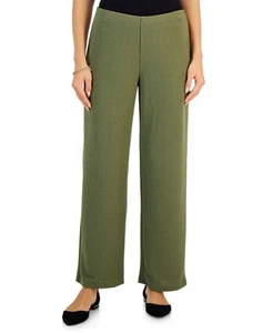 Pantalones para mujer JM Collection nuevos brillantes de pierna ancha (tallo deslustrado, X-grandes) - Imagen 1 de 2