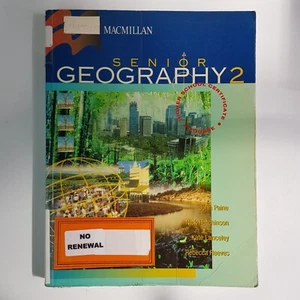 HSC Senior Geography 2 Study Guide Textbook Macmillan John Pain Stage 6 School - Picture 1 of 7