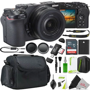 Nikon Z30 Mirrorless Camere with DX 16-50mm Lens + 64GB Ultra SDXC Card Bundle - Picture 1 of 11