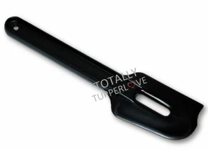 1 espátula raspador de paleta Tupperware Flow-Thru 8,75" herramienta para hornear negra ❤️ - Imagen 1 de 1