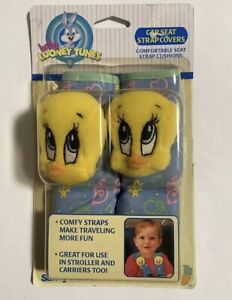 Safety 1st Vintage (1997) - Baby Looney Tunes Car Seat Strap Covers - Brand New
